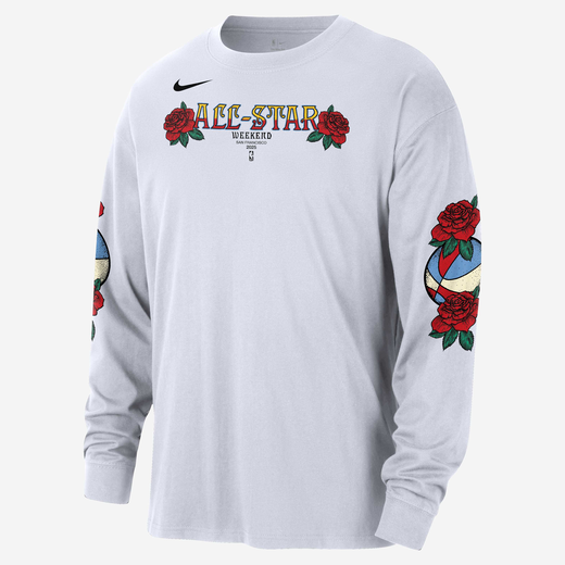 All Star Weekend-Nike, 2025 All-Star Weekend, Men's Nike NBA Long-Sleeve Max90 T-Shirt