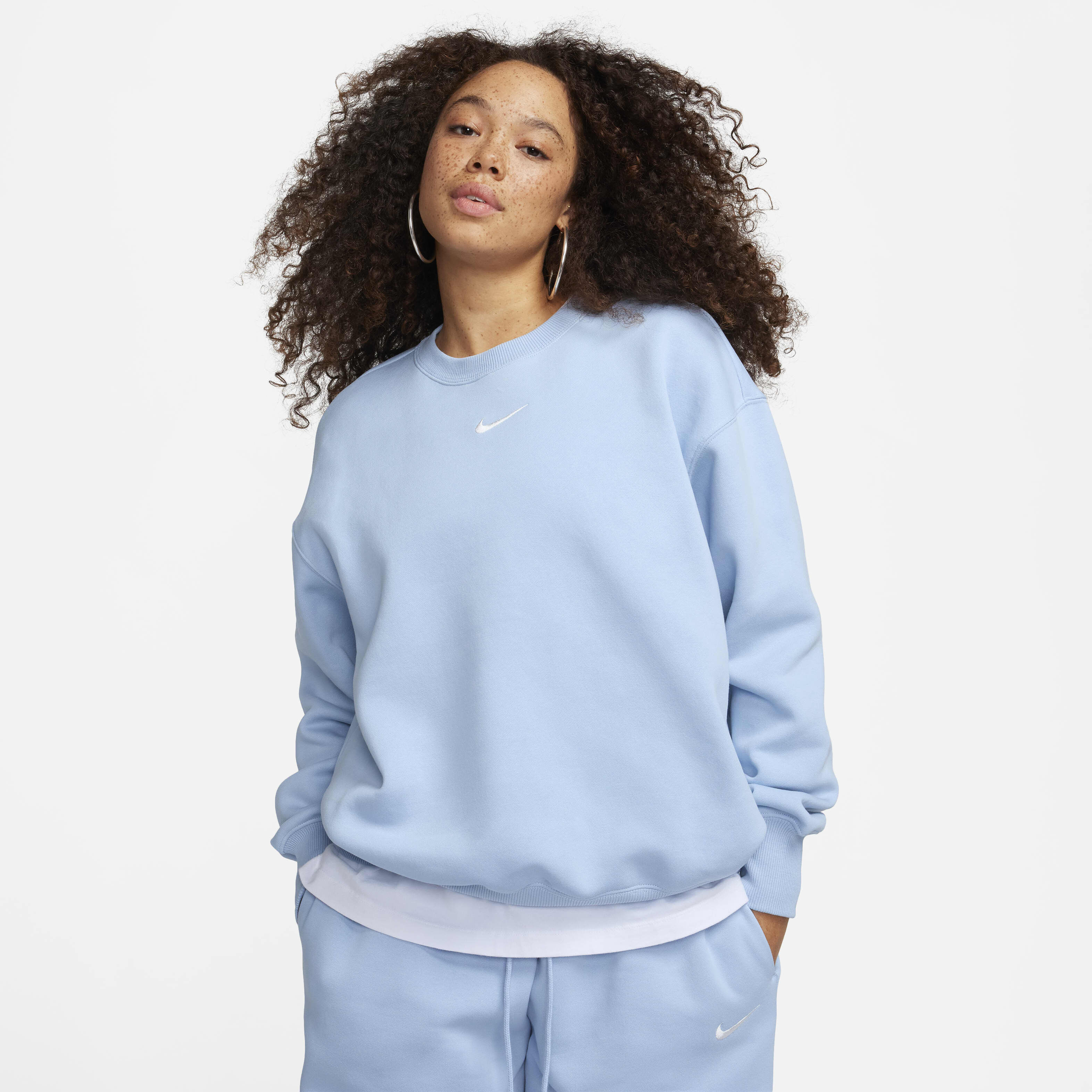 Blue nike sweatsuit hotsell