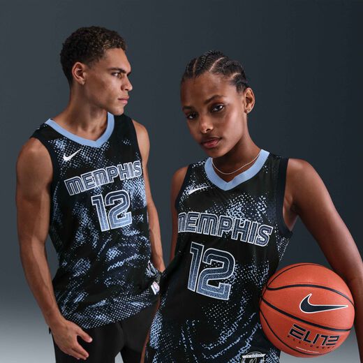 تخفيضات ملابس وقمصان الاندية للرجال-نايكي, جا مورانت ممفيس غريزليس 2025/26 سيليكت سيريز, تيشيرت نايكي دراي-فت ان بي ايه سوينجمان للرجال