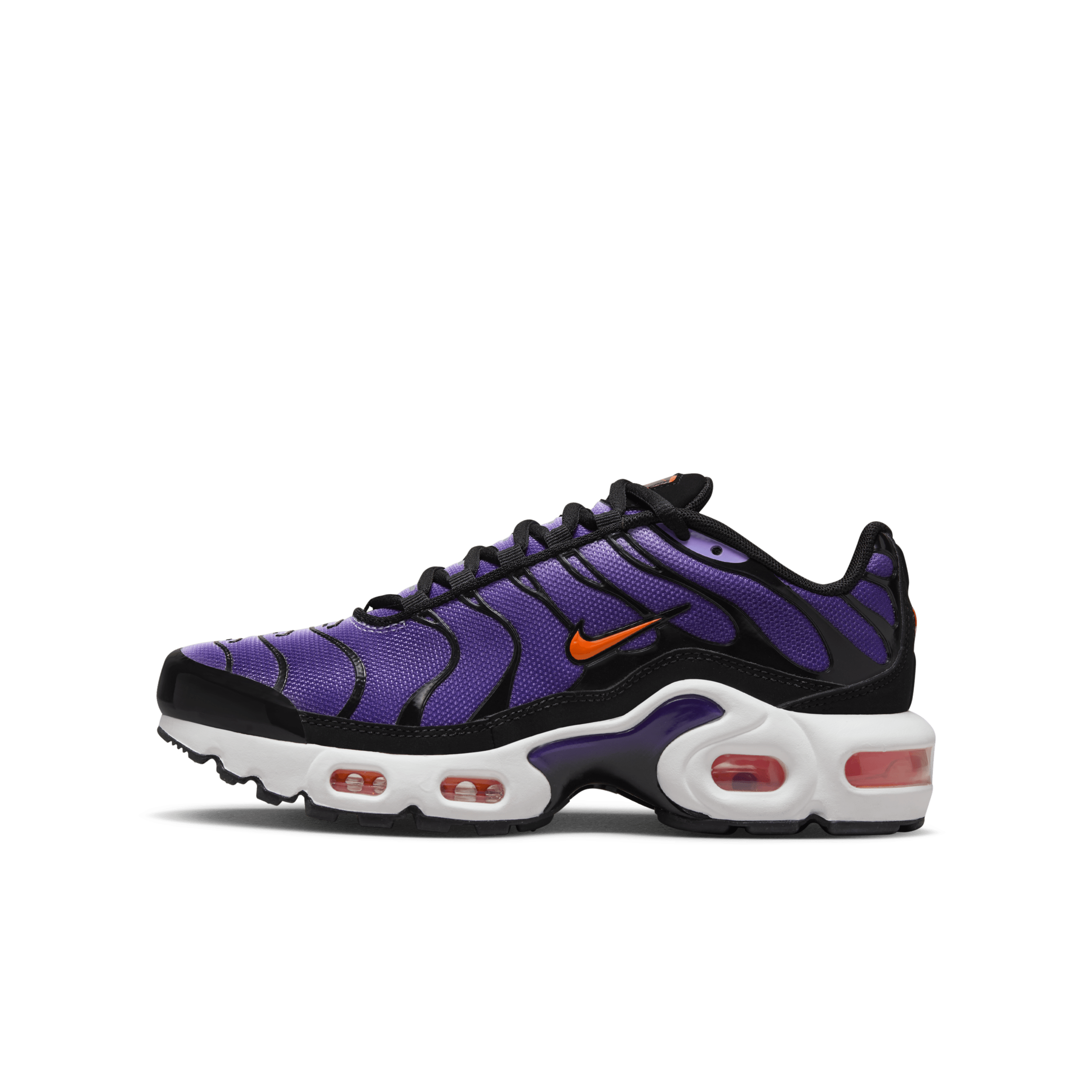 Orange and white shop nike air max plus