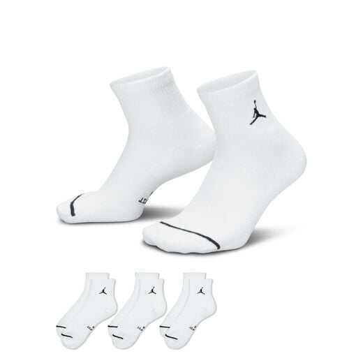 Women's Ankle Socks-JRDN, Jordan Everyday Elevated, Ankle Socks (3 Pairs)