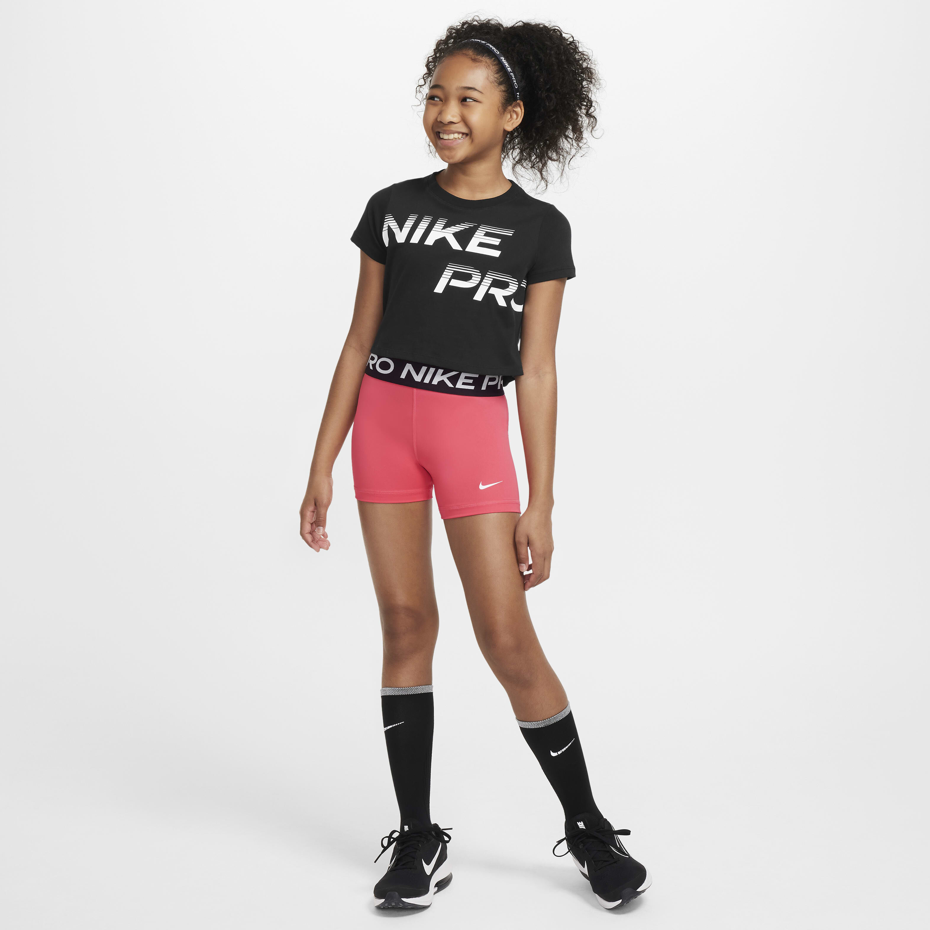 Little girls nike shorts deals