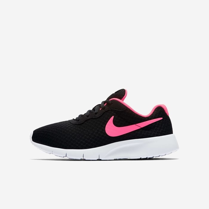 Buy Nike Tanjun Older Kids' Shoes Black/White/Hyper Pink Nike