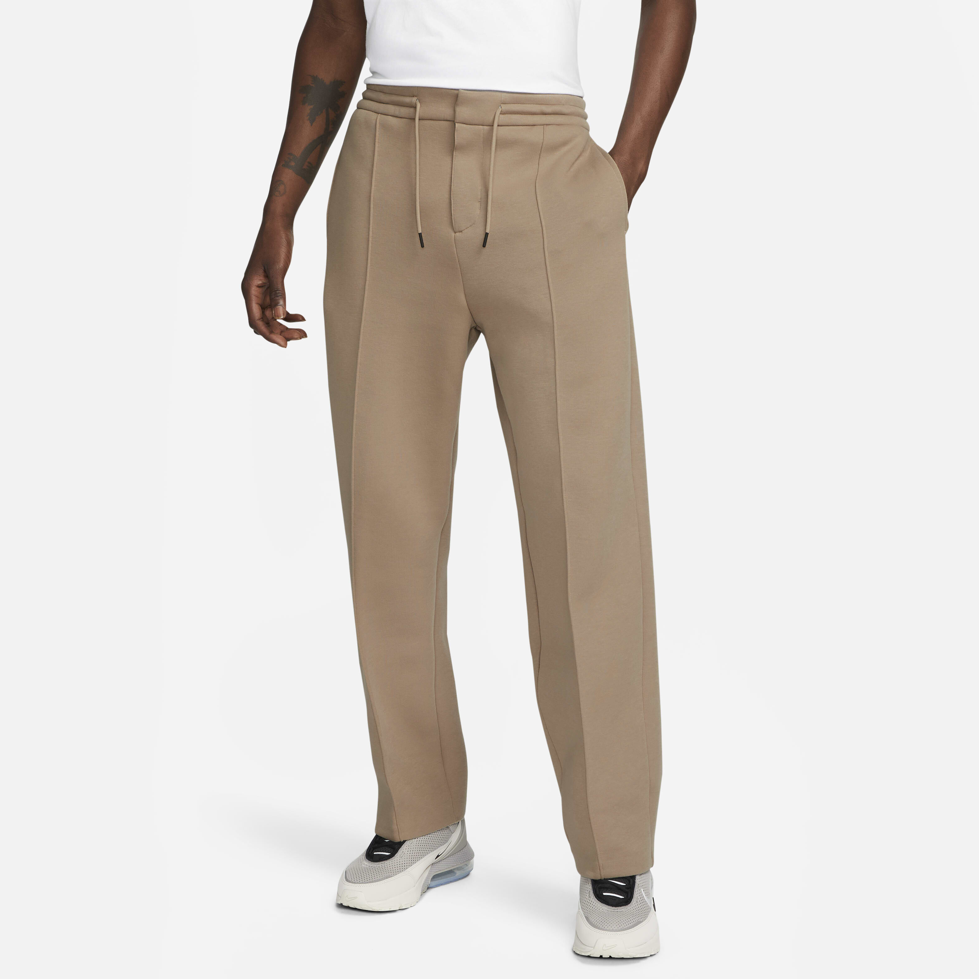 Buy Nike Sportswear Tech Fleece Re Imagined Men s Loose Fit Open Hem Tracksuit Bottoms Nike UAE Official