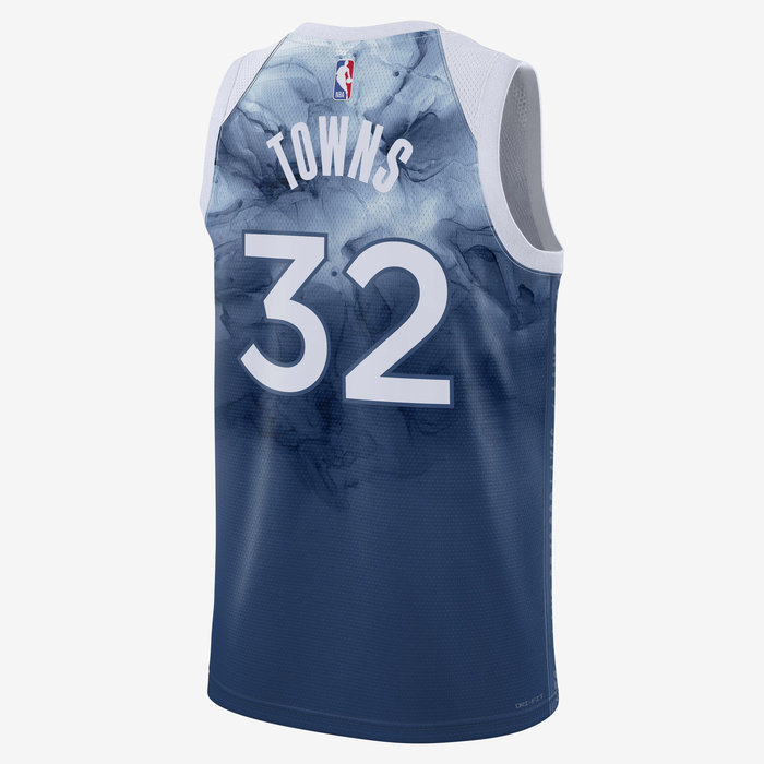 Karl-Anthony Towns Minnesota Timberwolves City Edition 2023/24 image number 1 Karl-Anthony Towns Minnesota Timberwolves City Edition 2023/24 image number 1
