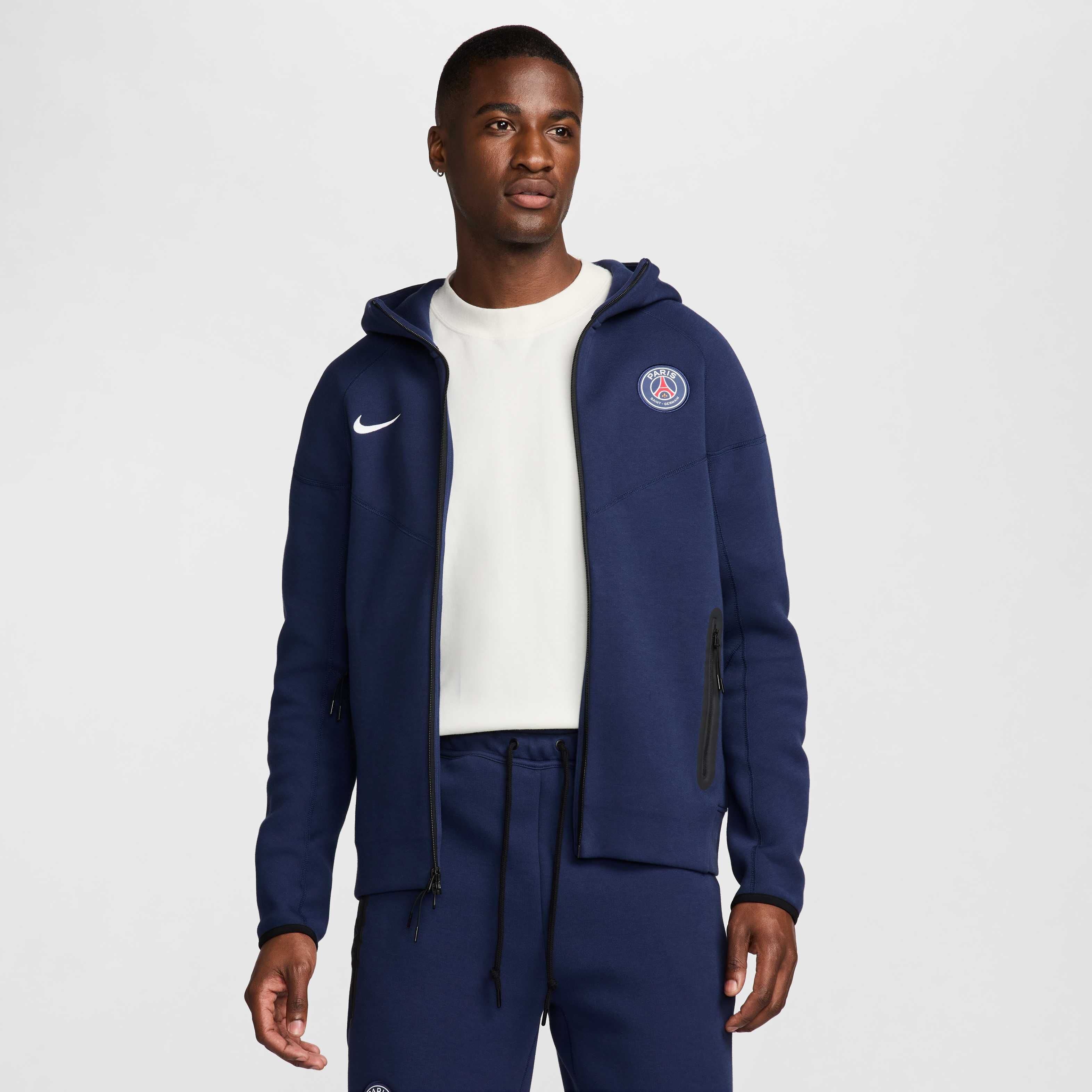 Nike パリサンジェルマン パーカー Full-Zip Fleece Hoodie Paris Saint-Germain Tech Fleece Big Kids' (Boys') Nike