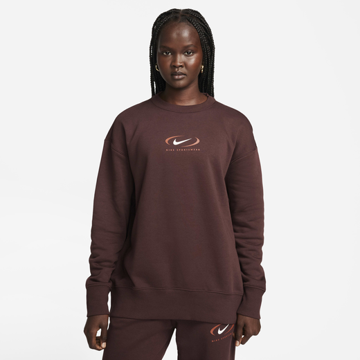 Nike grey cheap sweatshirt womens