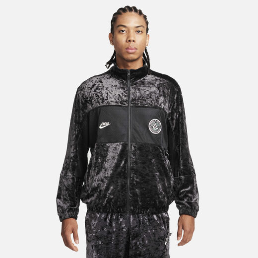 Basketball Jackets & Gilets-Nike, Giannis, Men's Velour Full-Zip Jacket