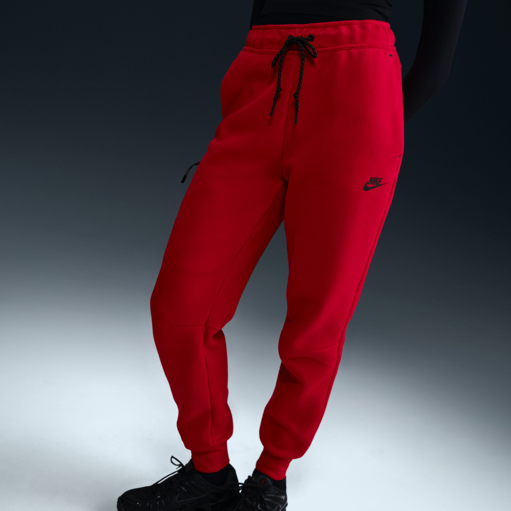 Womens red nike joggers cheap