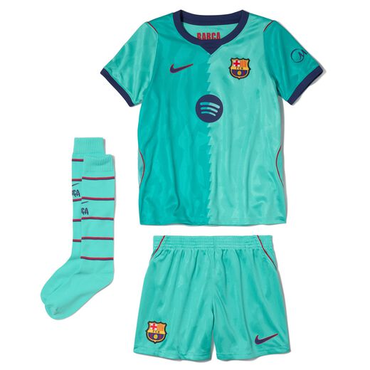 Sets-Nike, F.C. Barcelona 2026/27 Stadium Third, Younger Kids' Nike Football Replica 3-Piece Kit