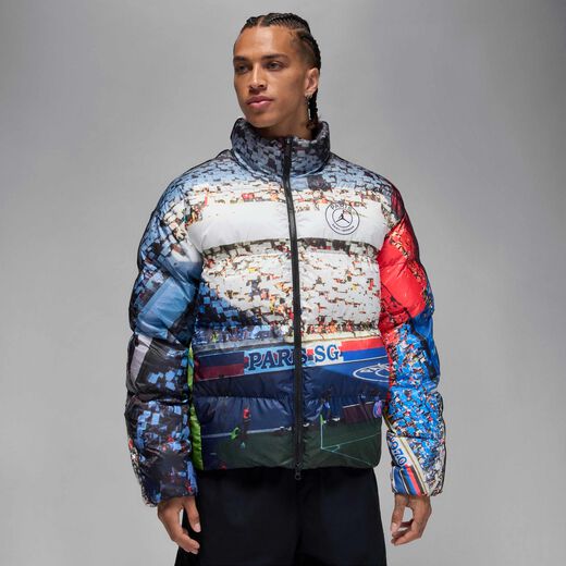 PSG Styles-JRDN, Paris Saint-Germain, Men's Parka