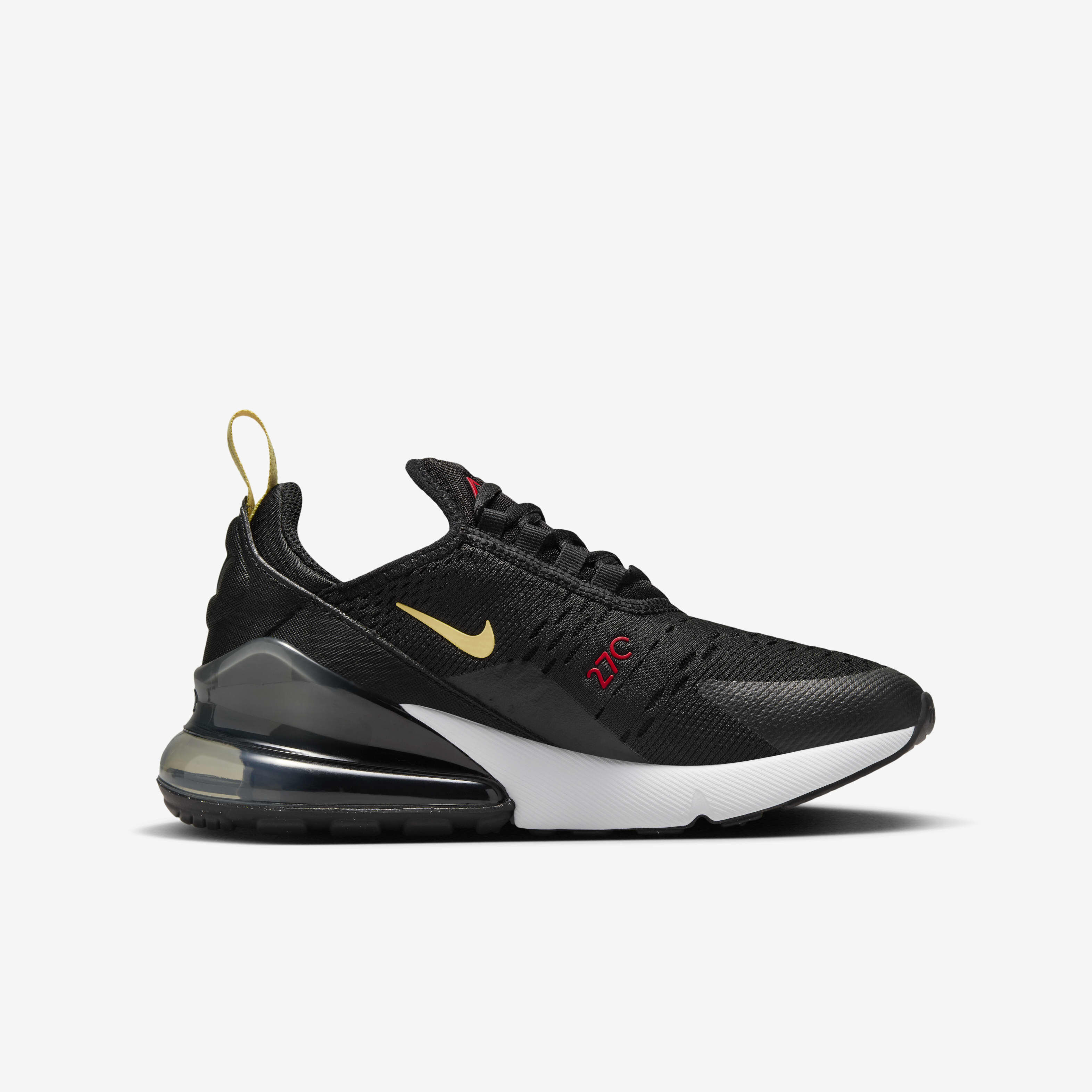 nike air max 270 yellow black red white