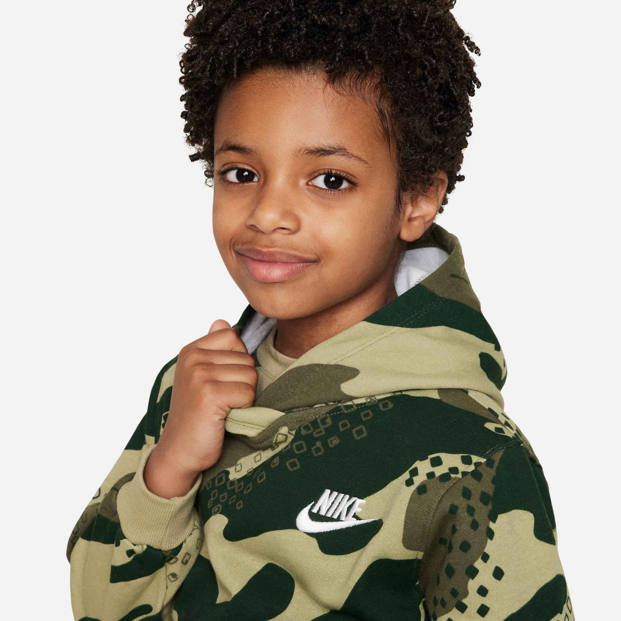 Nike Sportswear Club Camo Pullover image number 1
