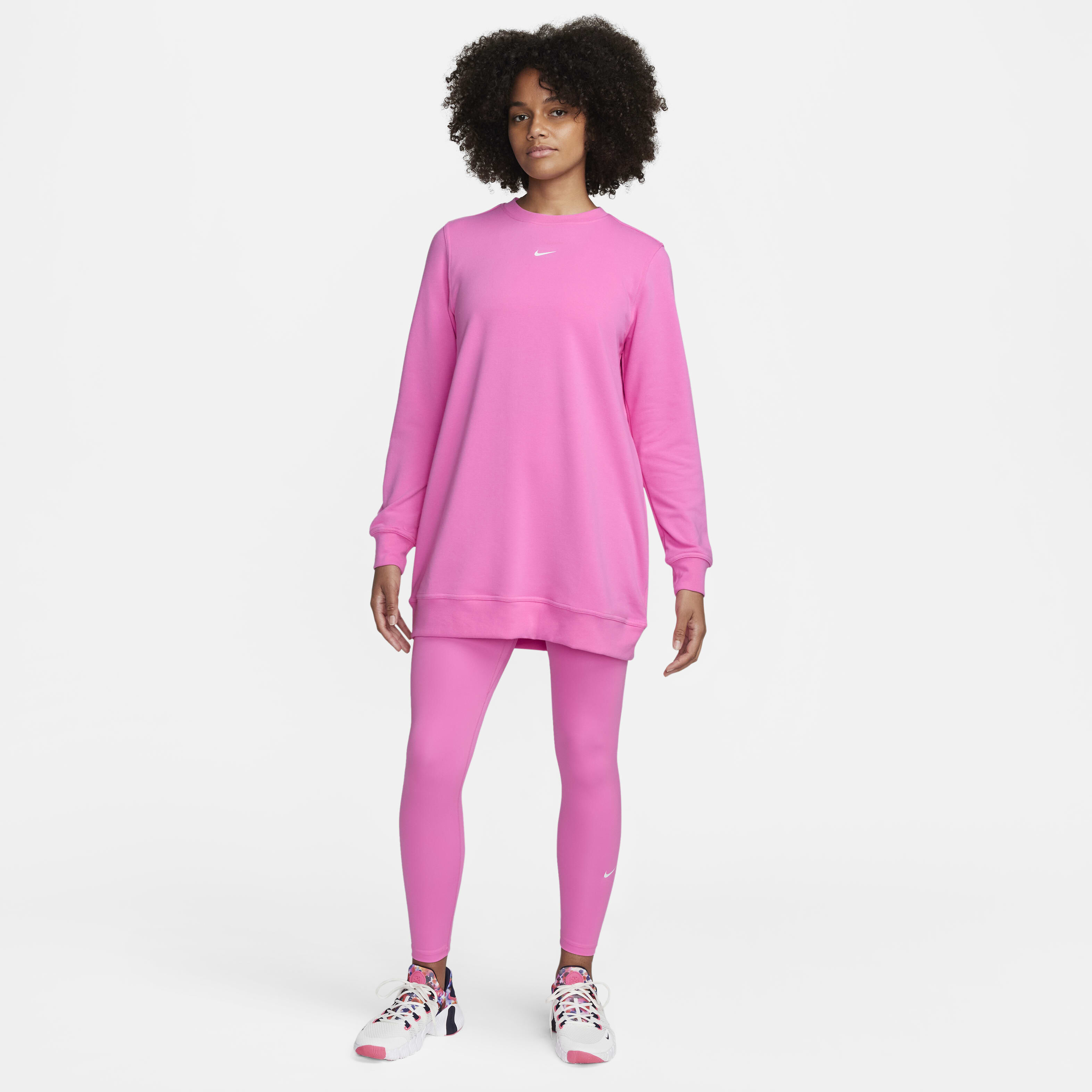 Nike tunic sweatshirt clearance