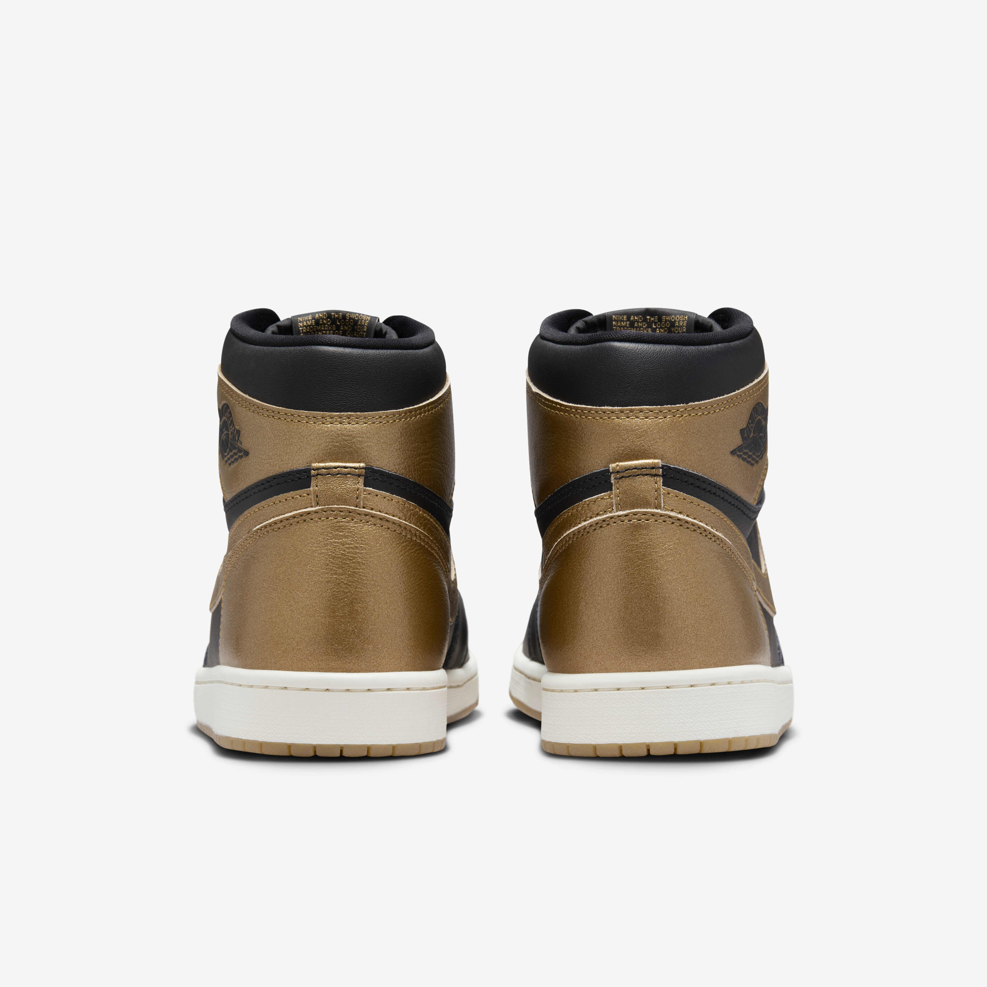Nike jordan black and gold clearance