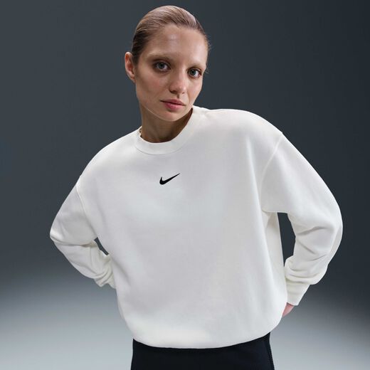 Hoodies & Sweatshirts-Nike, Nike Sportswear Phoenix Fleece, Women's Oversized Crew-neck Sweatshirt