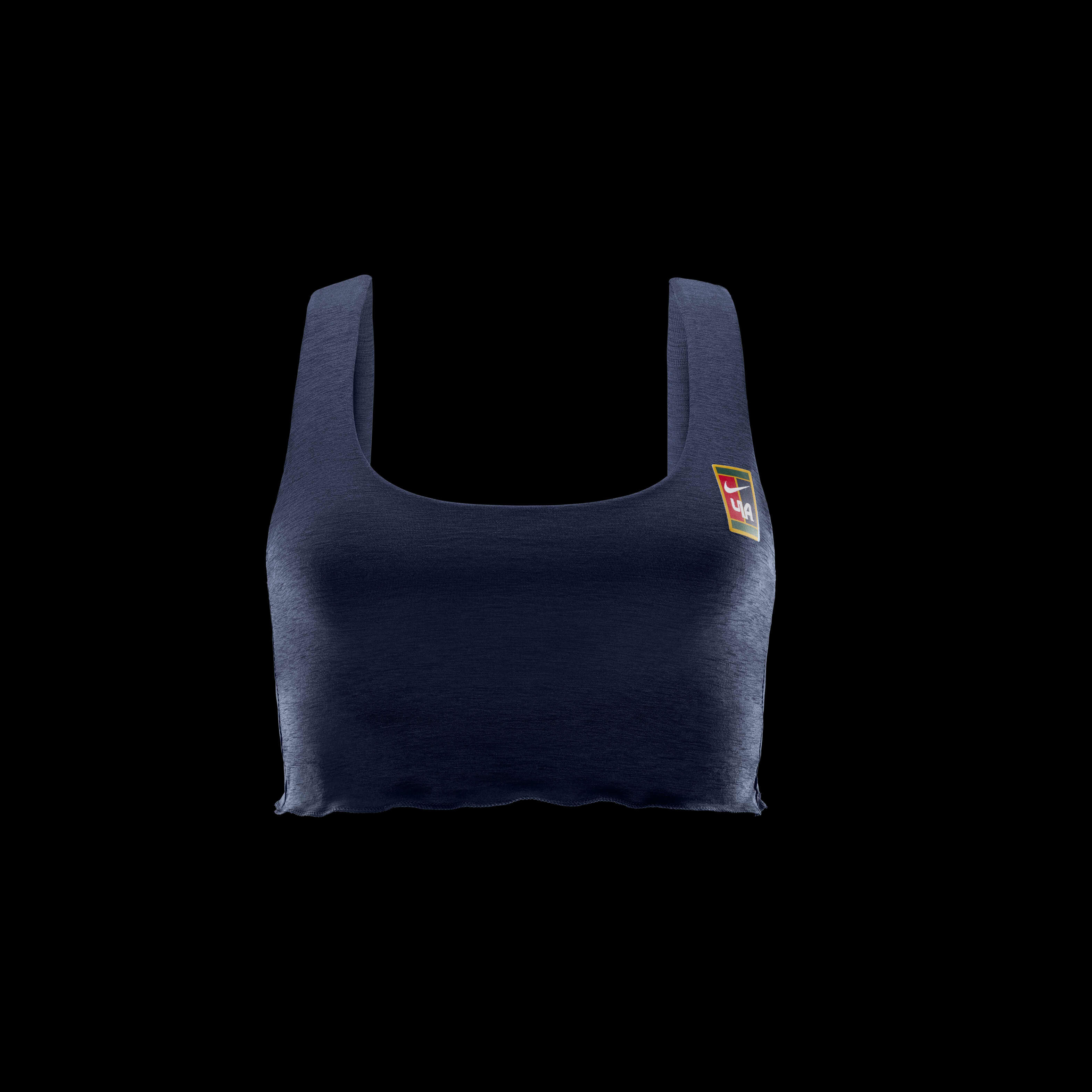 Navy blue sports bra nike store