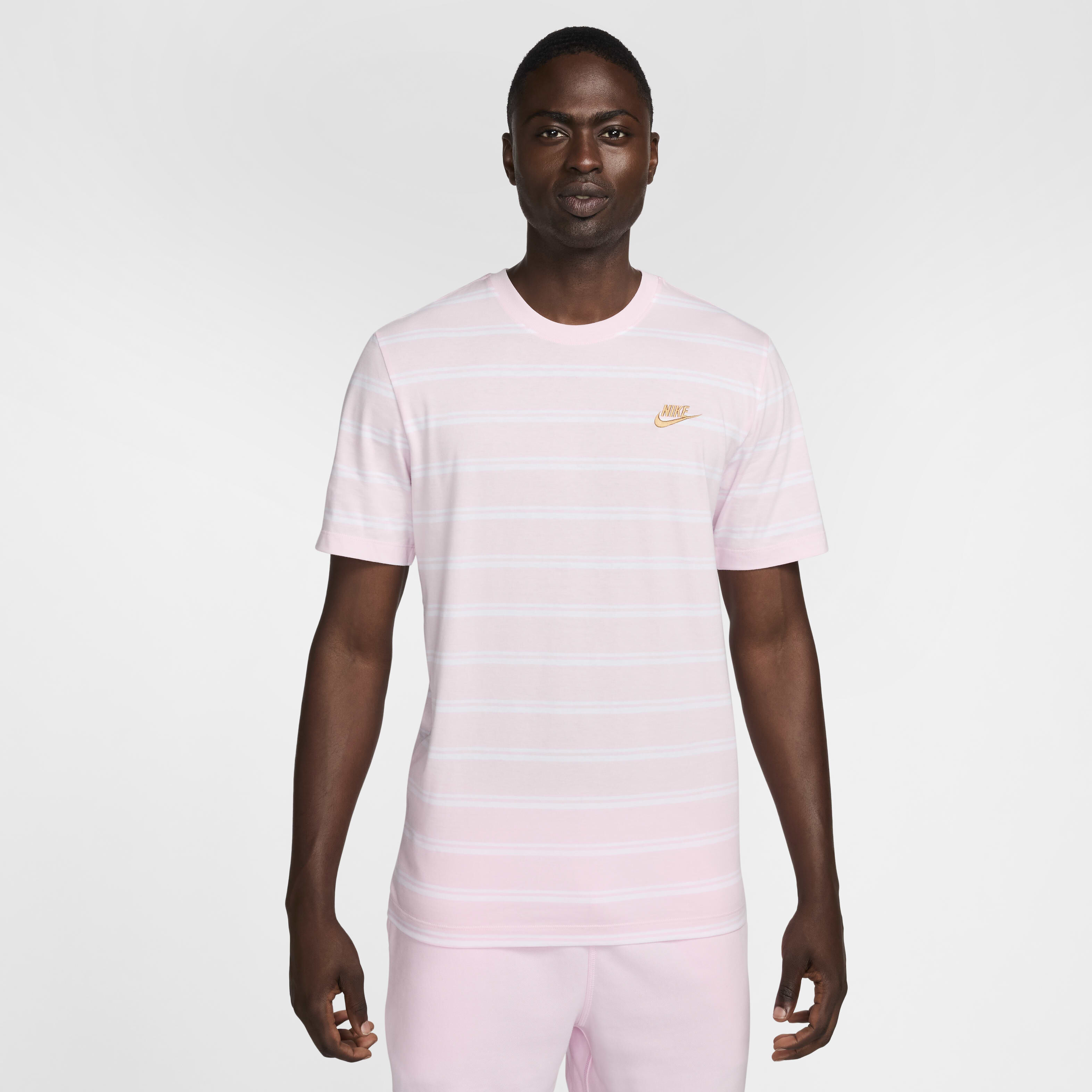 Striped nike shirt on sale