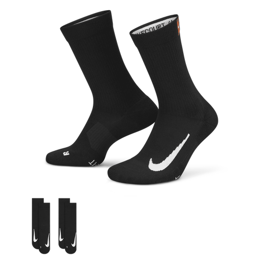Shop NikeCourt Multiplier Cushioned Tennis Crew Socks 2 Pairs