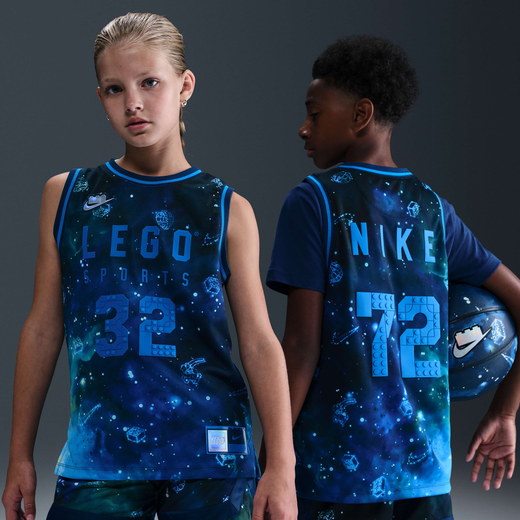 Kids' Clothing-Nike, Nike x LEGO® Collection, Older Kids' Dri-FIT Jersey
