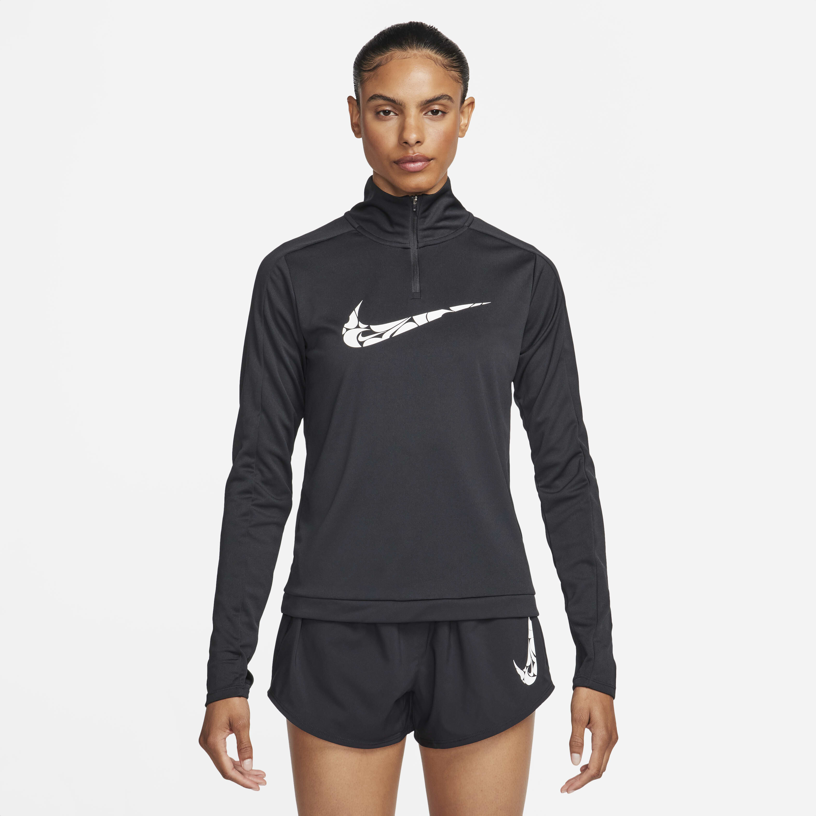 Buy Nike Swoosh Women s Dri FIT 1 4 Zip Mid Layer Nike UAE Official