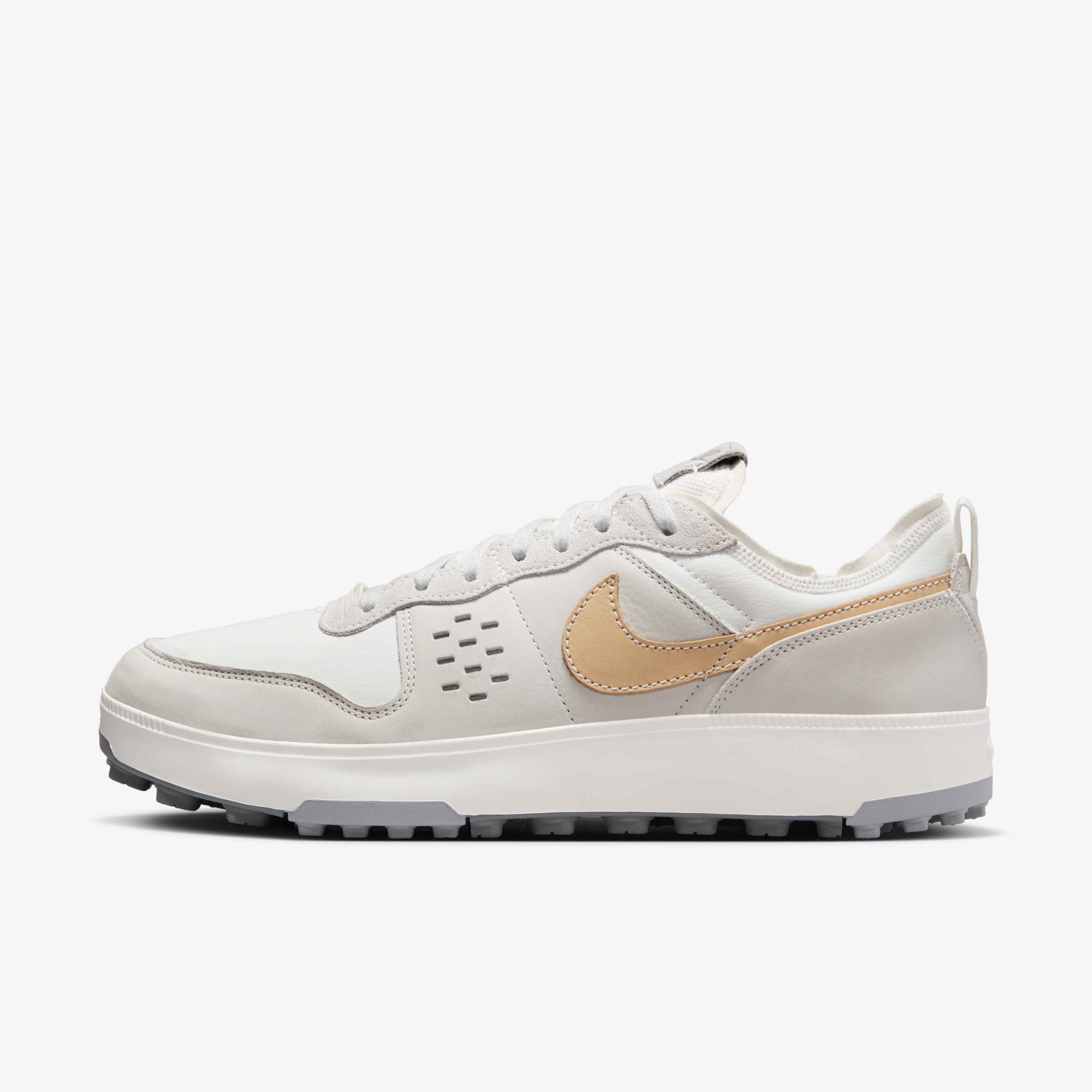 nike white and tan shoes