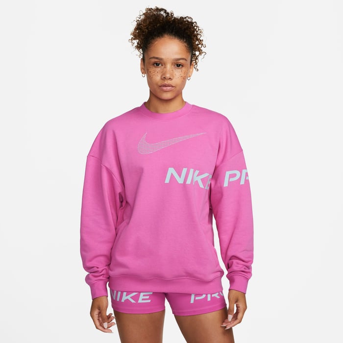 Buy Nike Dri-FIT Get Fit Women's French Terry Graphic Crew-Neck
