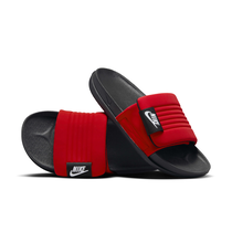 Red clearance nike slippers