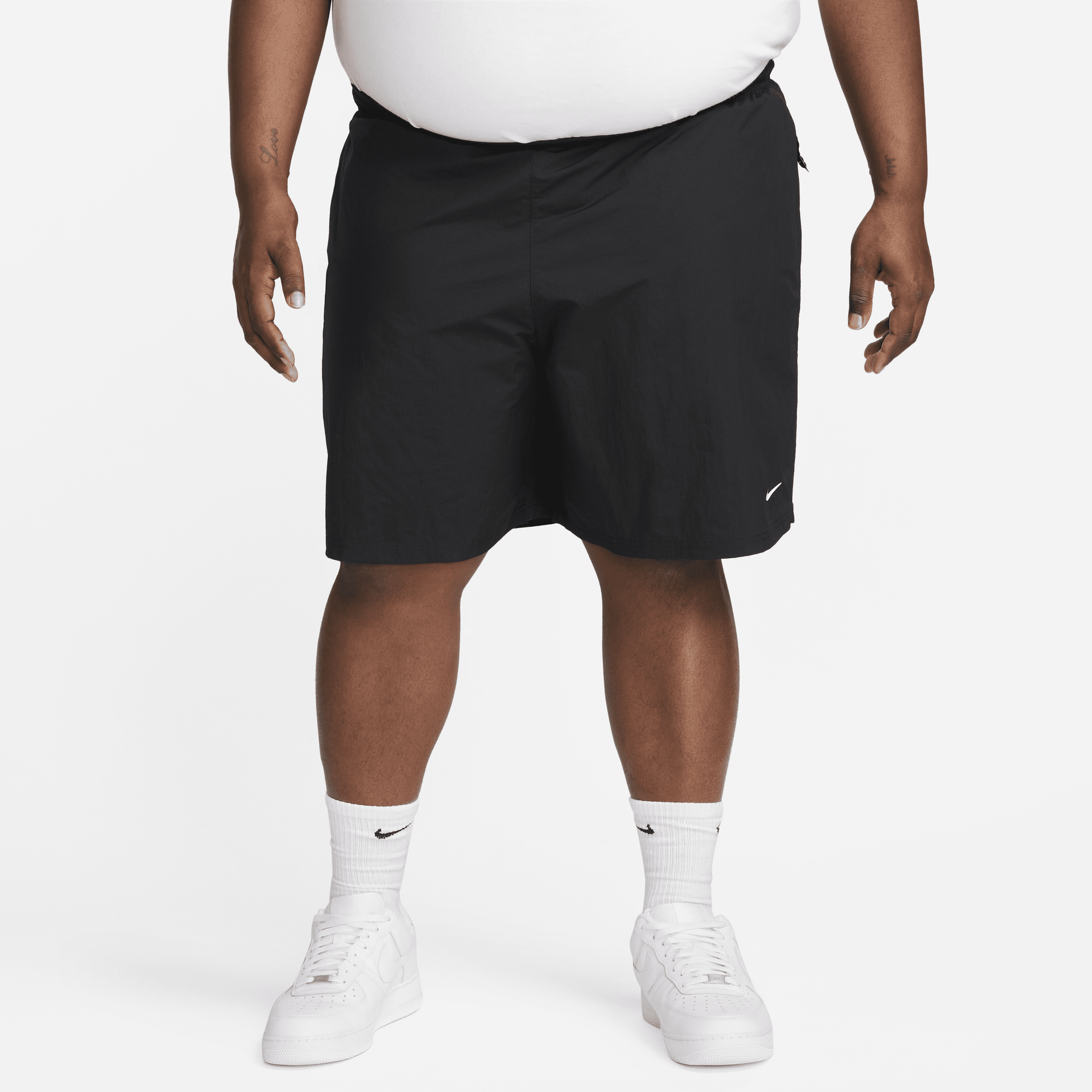 Nike swoosh shop woven shorts