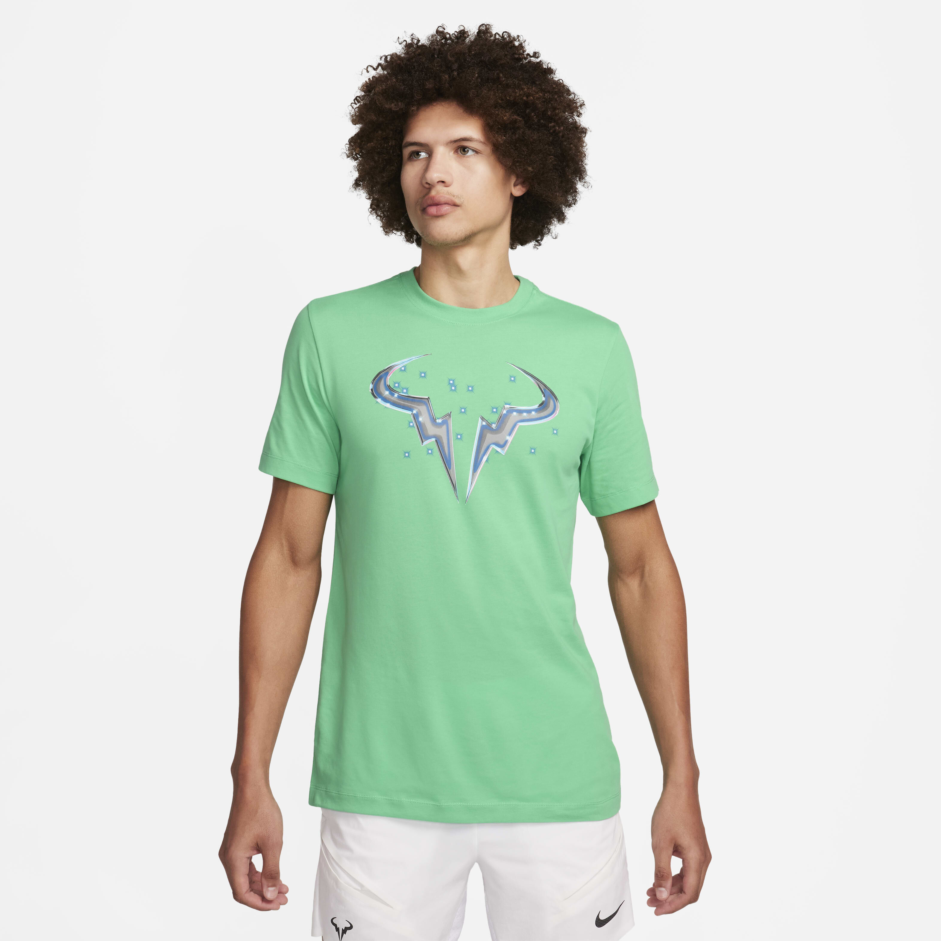 Buy Rafa Men's NikeCourt Dri-FIT T-Shirt - Spring Green @ Nike UAE