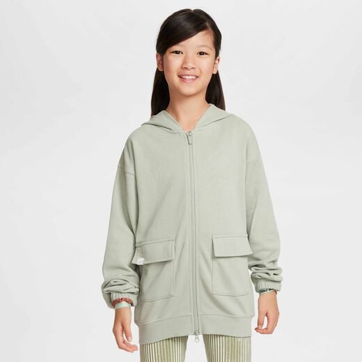 Hoodies & Sweatshirts-Nike, Nike Sportswear, Girls' Dri-FIT Oversized Fleece Hoodie Hoodies & Sweatshirts-Nike, Nike Sportswear, Girls' Dri-FIT Oversized Fleece Hoodie