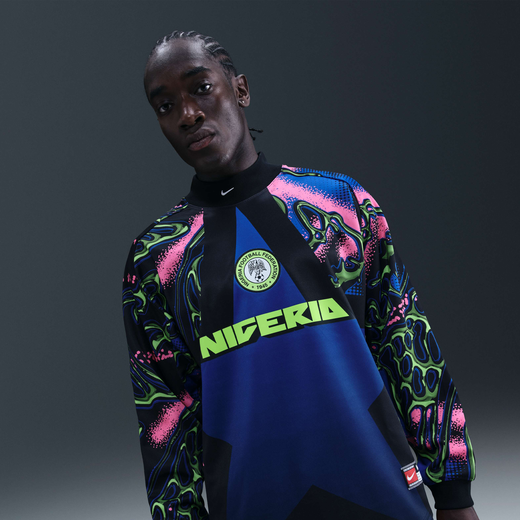Clothing-Nike, Nigeria Hollywood Keeper, Men's Nike Football Shirt