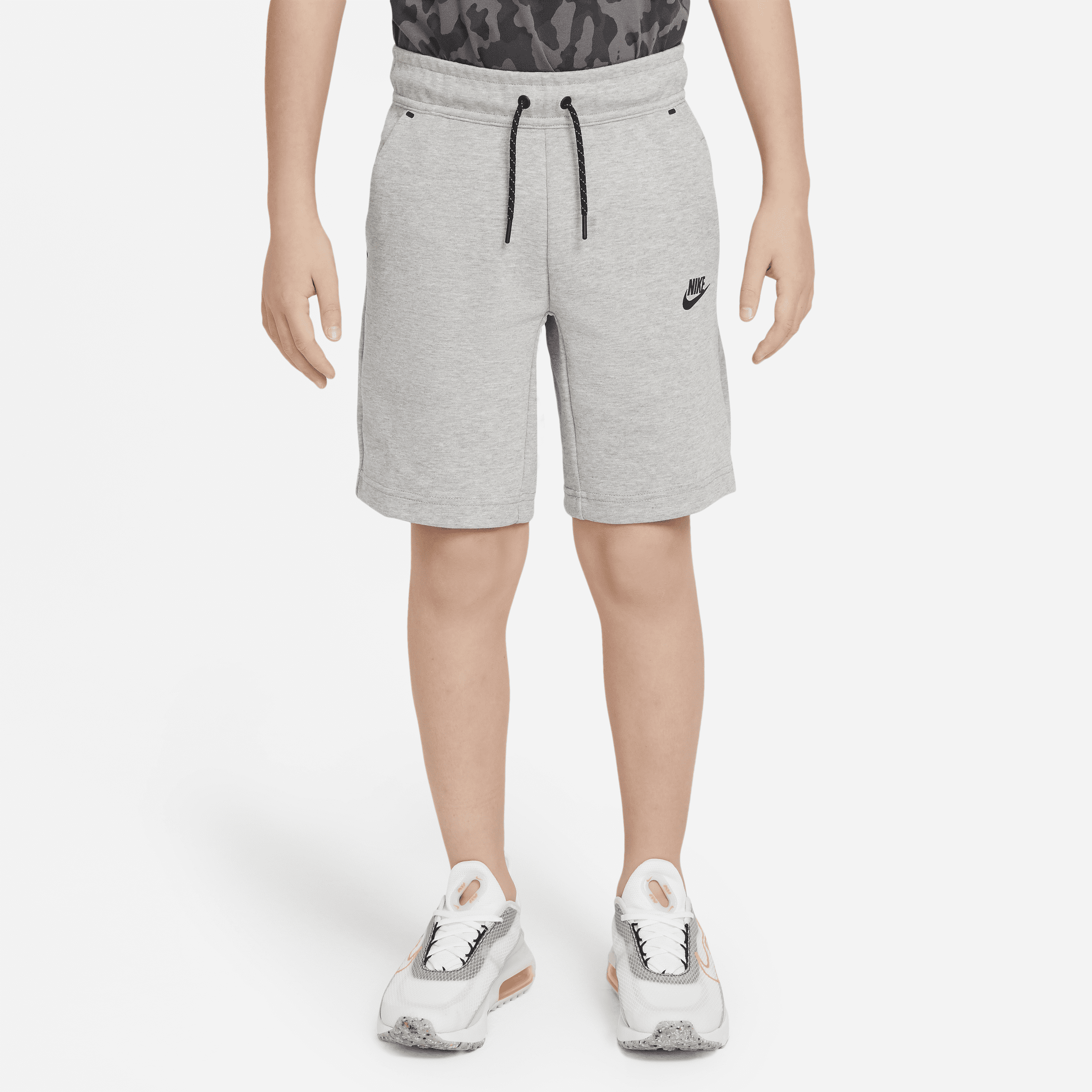 Nike fleece sales shorts mens