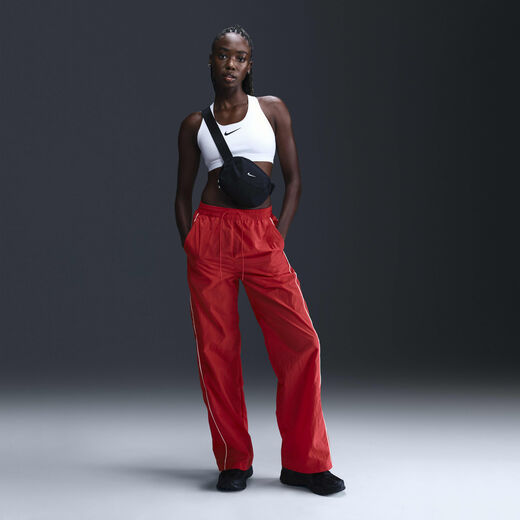 Trend Woven-Nike, Nike Windrunner, Women's High-Waisted Woven Open-Hem Trousers