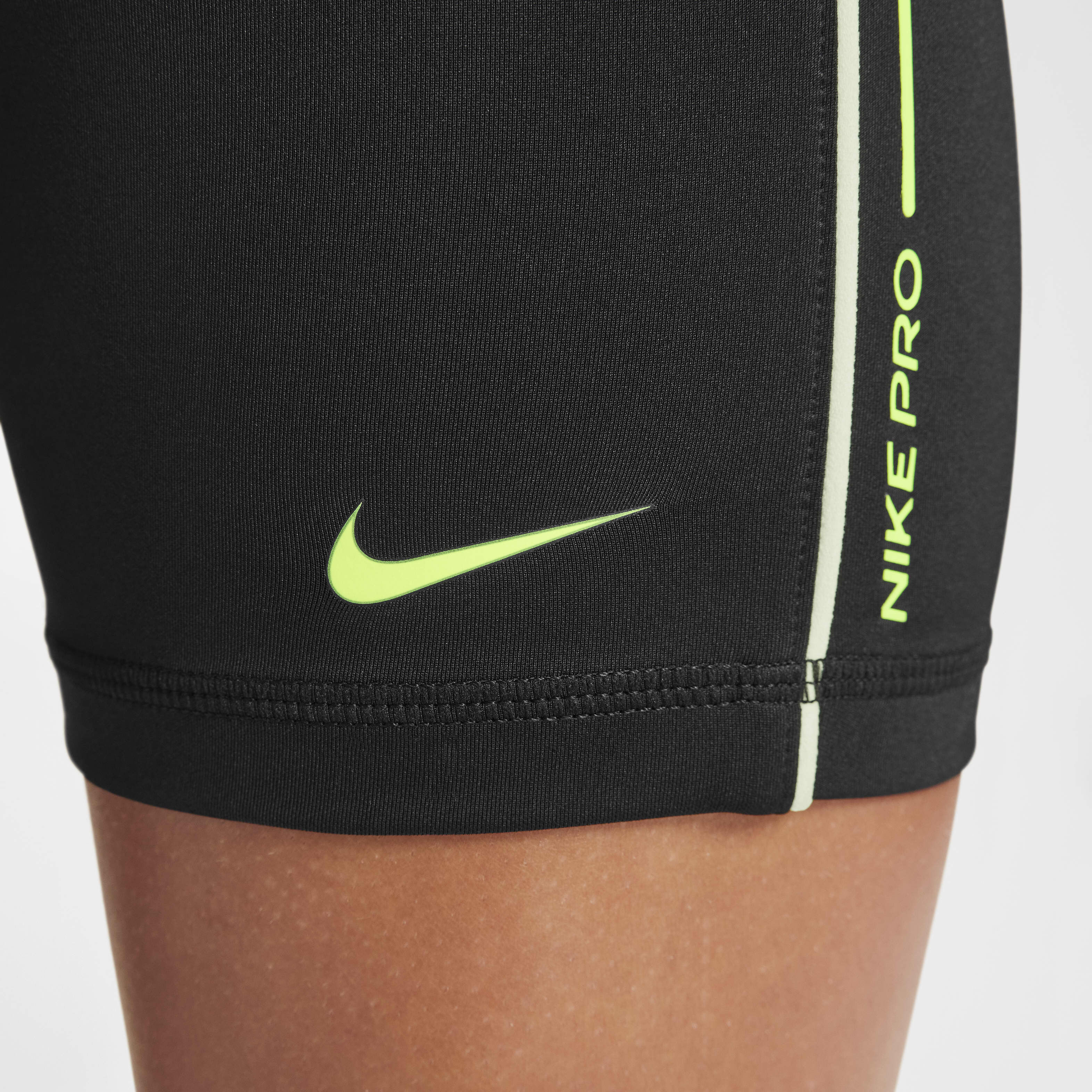 Yellow nike pro shorts outlet