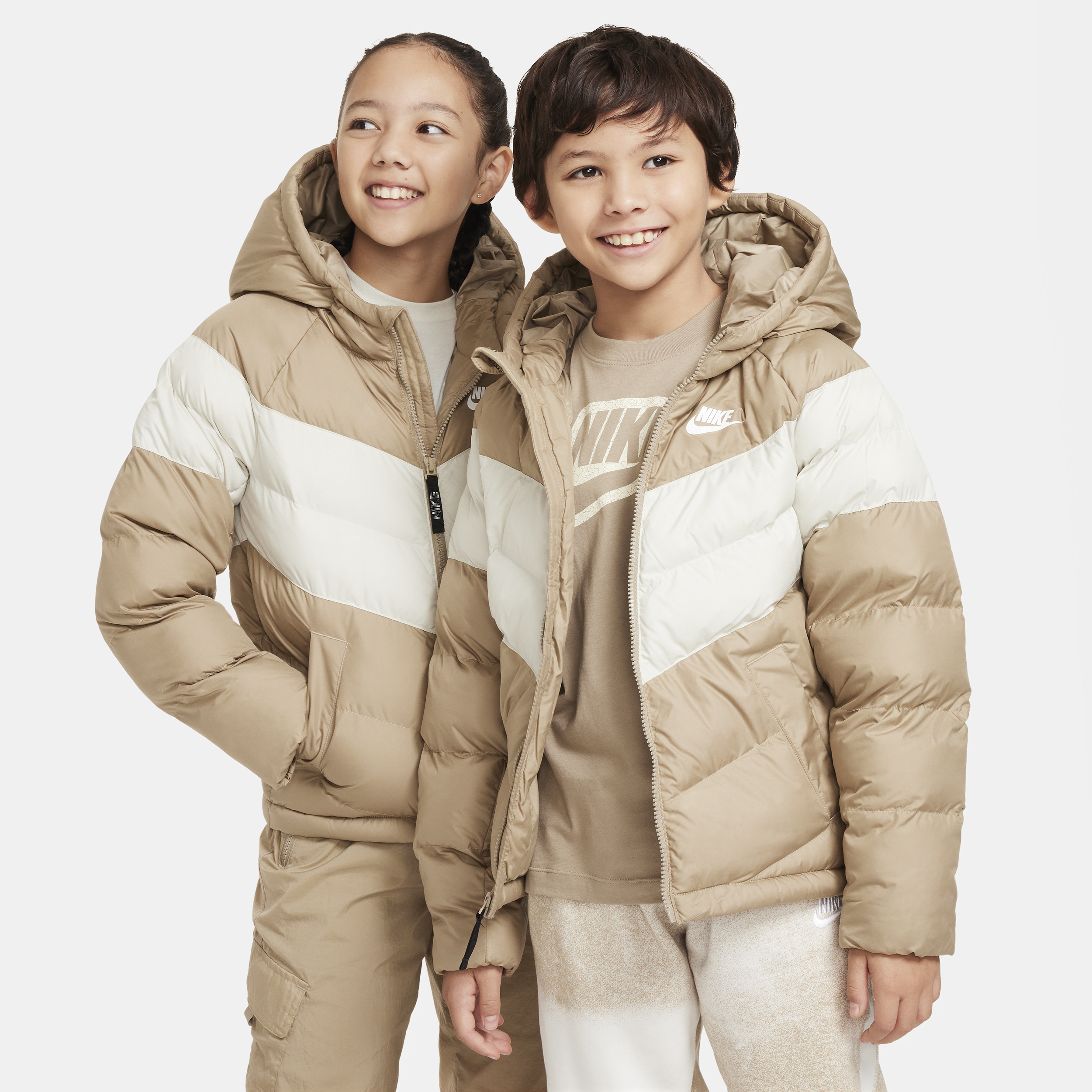 Nike junior fill best sale jacket khaki