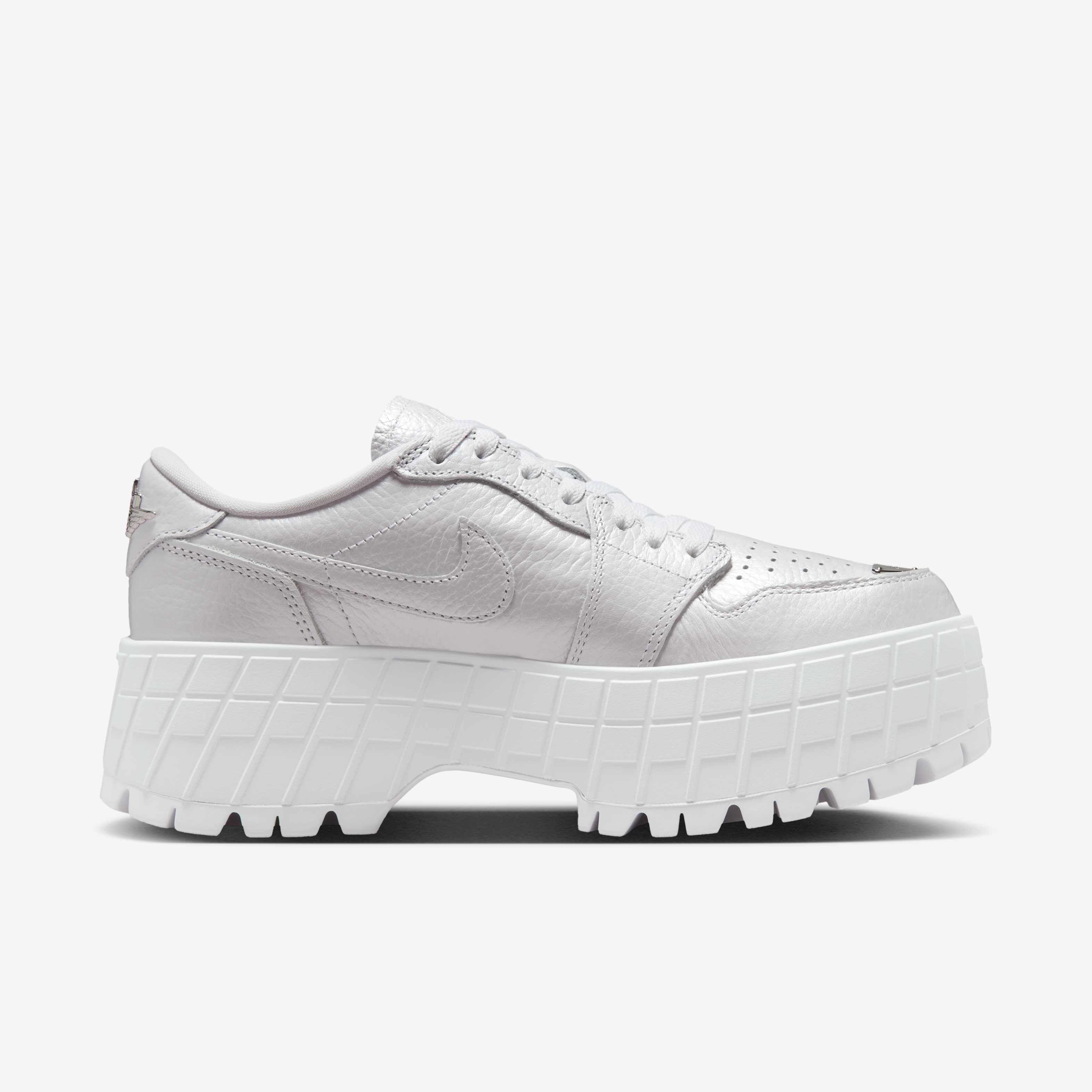 Buy Air Jordan 1 Brooklyn Low Women's Shoes - White/Metallic