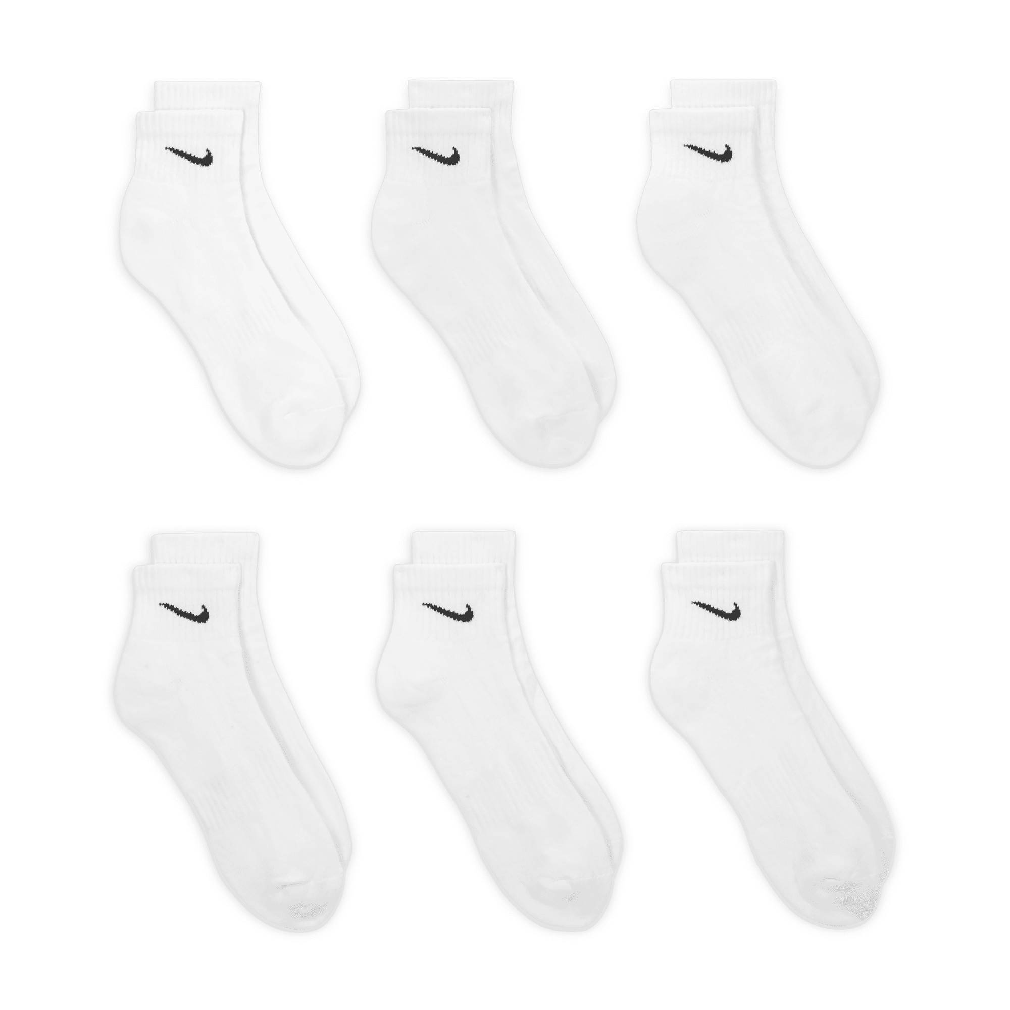 Shop Everyday Cushioned Training Ankle Socks (6 Pairs) | Nike UAE