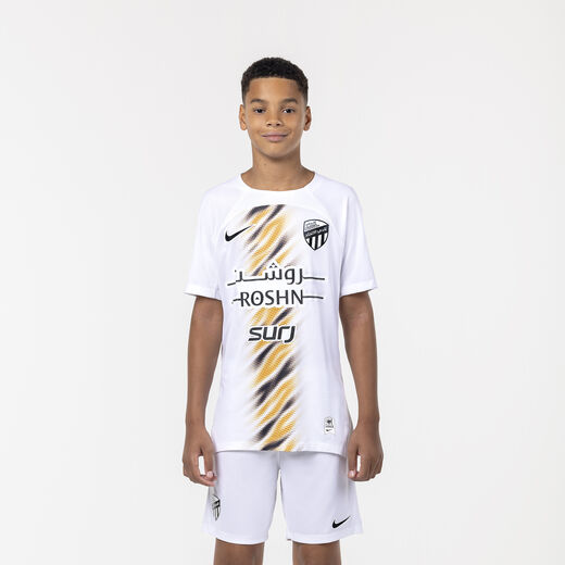 Kids' Kits & Jerseys Sale-Nike, Al-Ittihad F.C. 2024/25 Stadium Away Jersey, Older Kids' Nike Dri-FIT Football Shirt