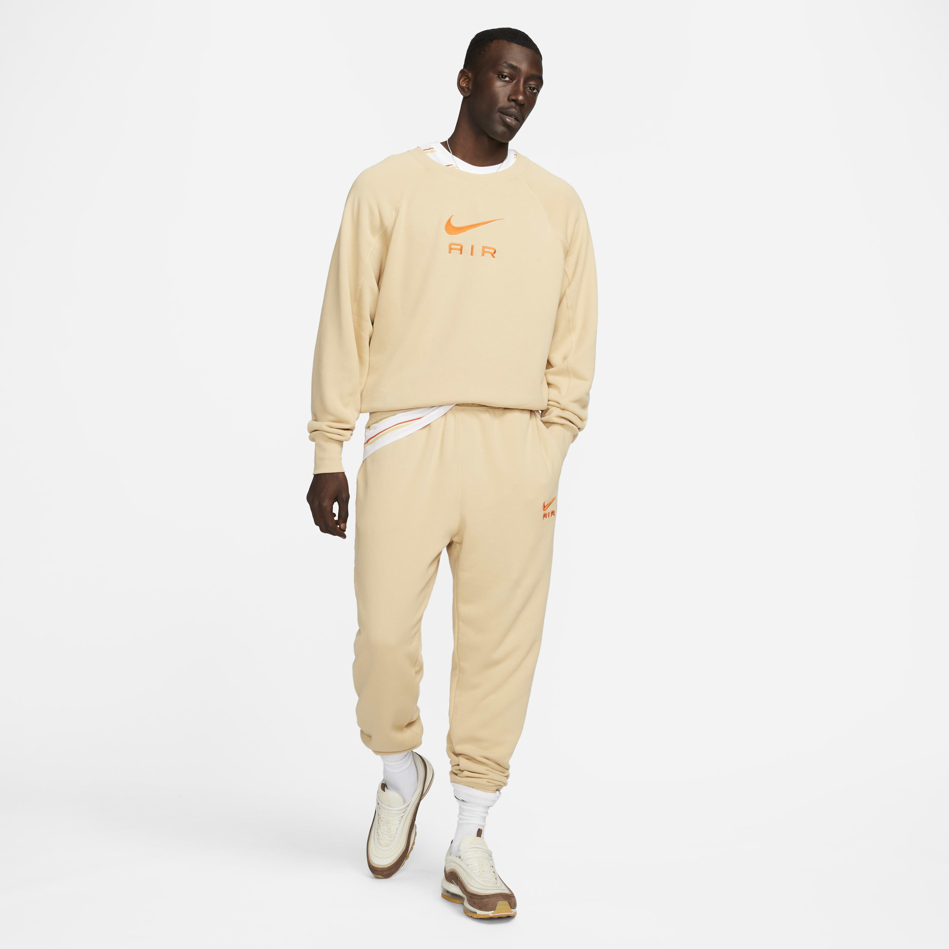 Nike terry cloth sweatpants hotsell