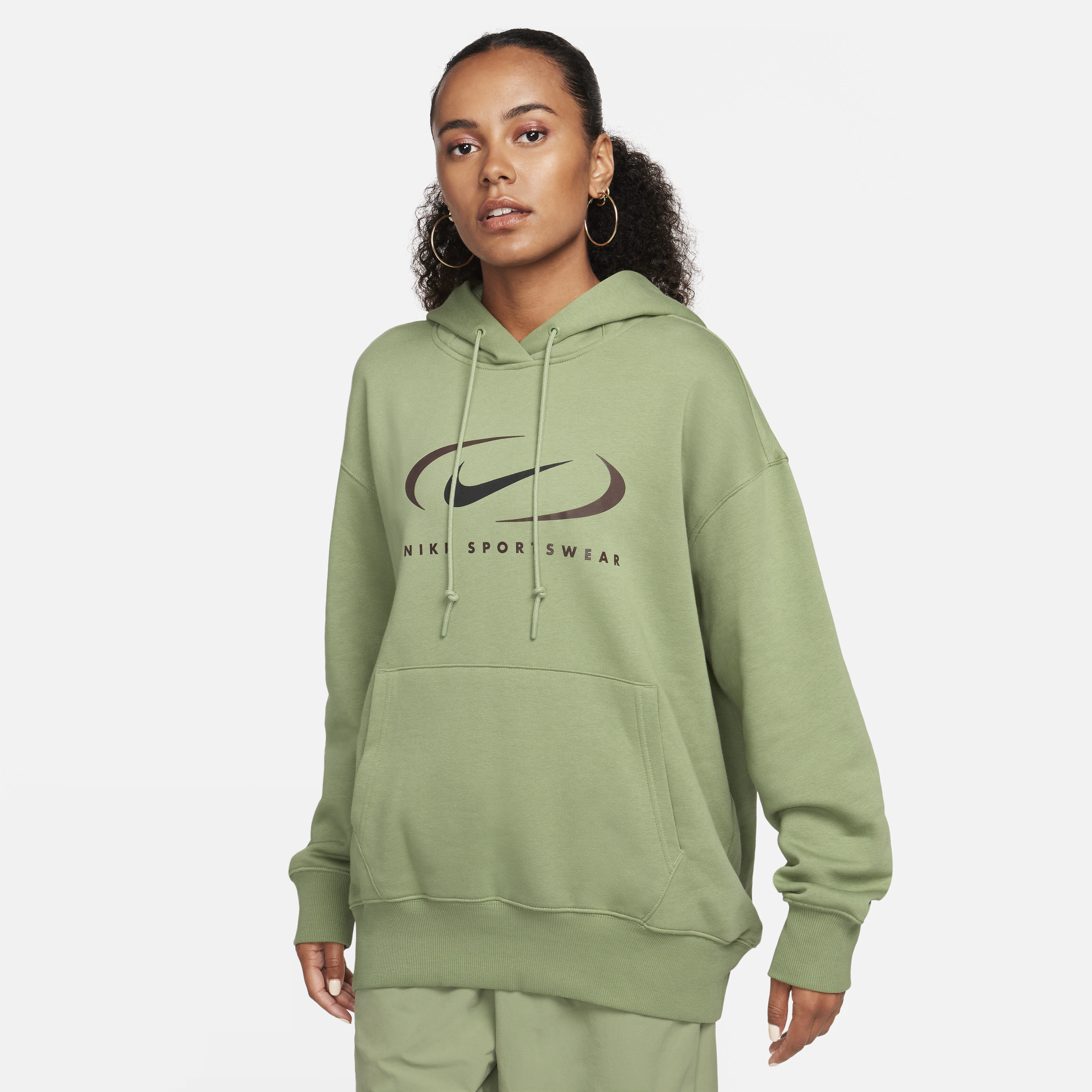Oversized shop nike hoodie