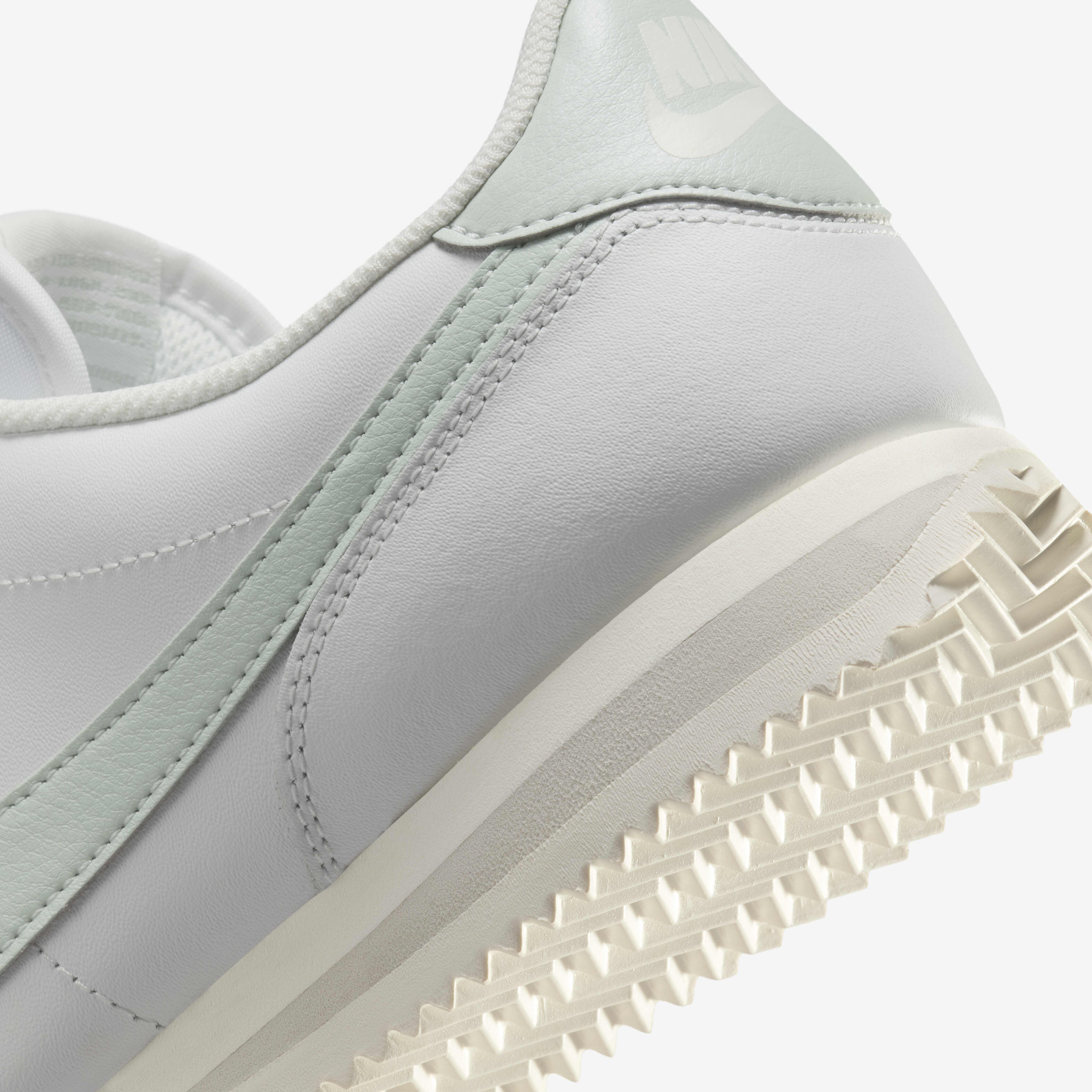 Grey nike cortez womens top
