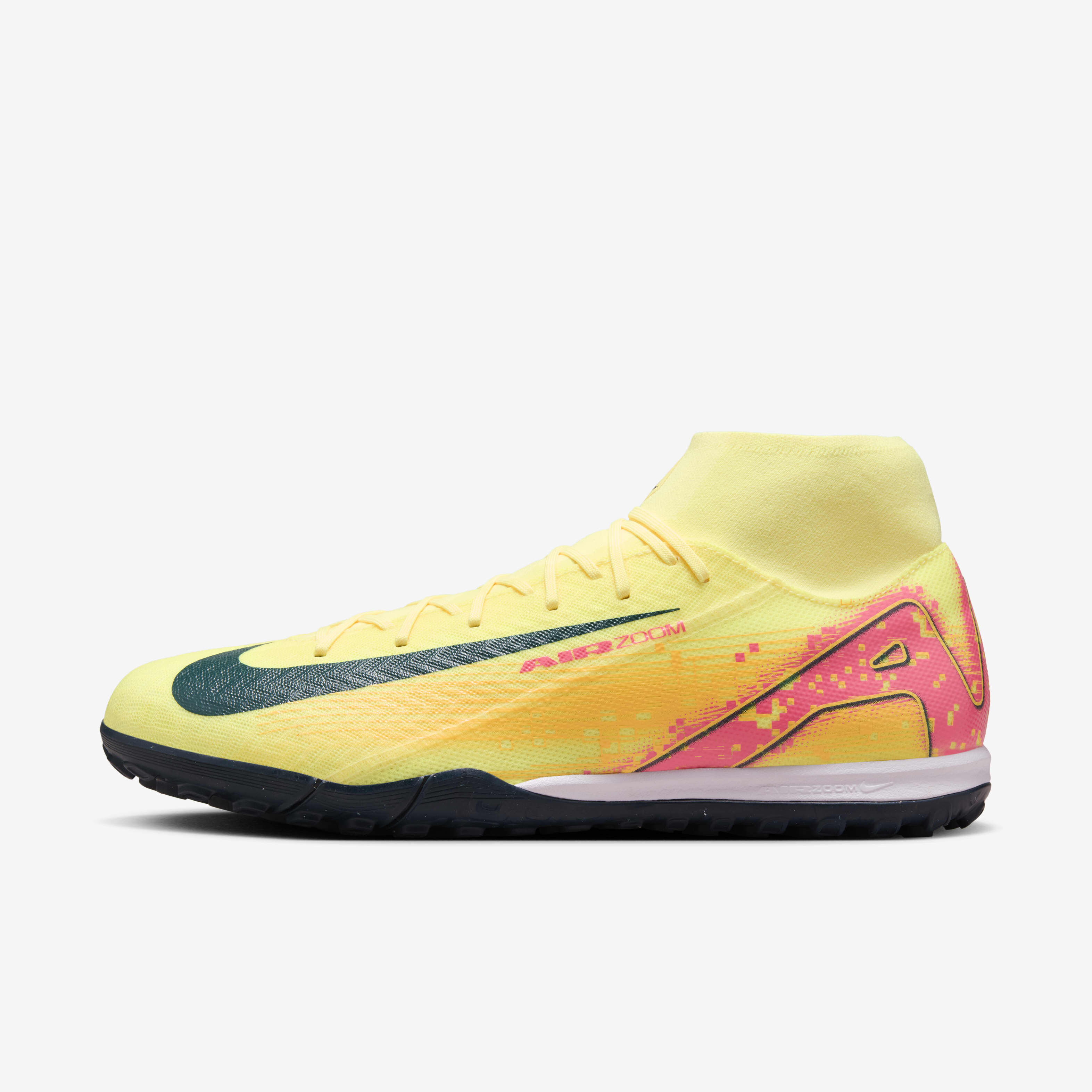 Buy Nike Mercurial Superfly 10 Academy Kylian Mbappe TF High Top Football Shoes Light Laser Orange Armoury Navy Nike UAE Official