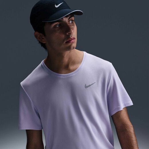 Running Tops & T-Shirts-Nike, Nike Miler, Men's Dri-FIT UV Short-Sleeve Running Top