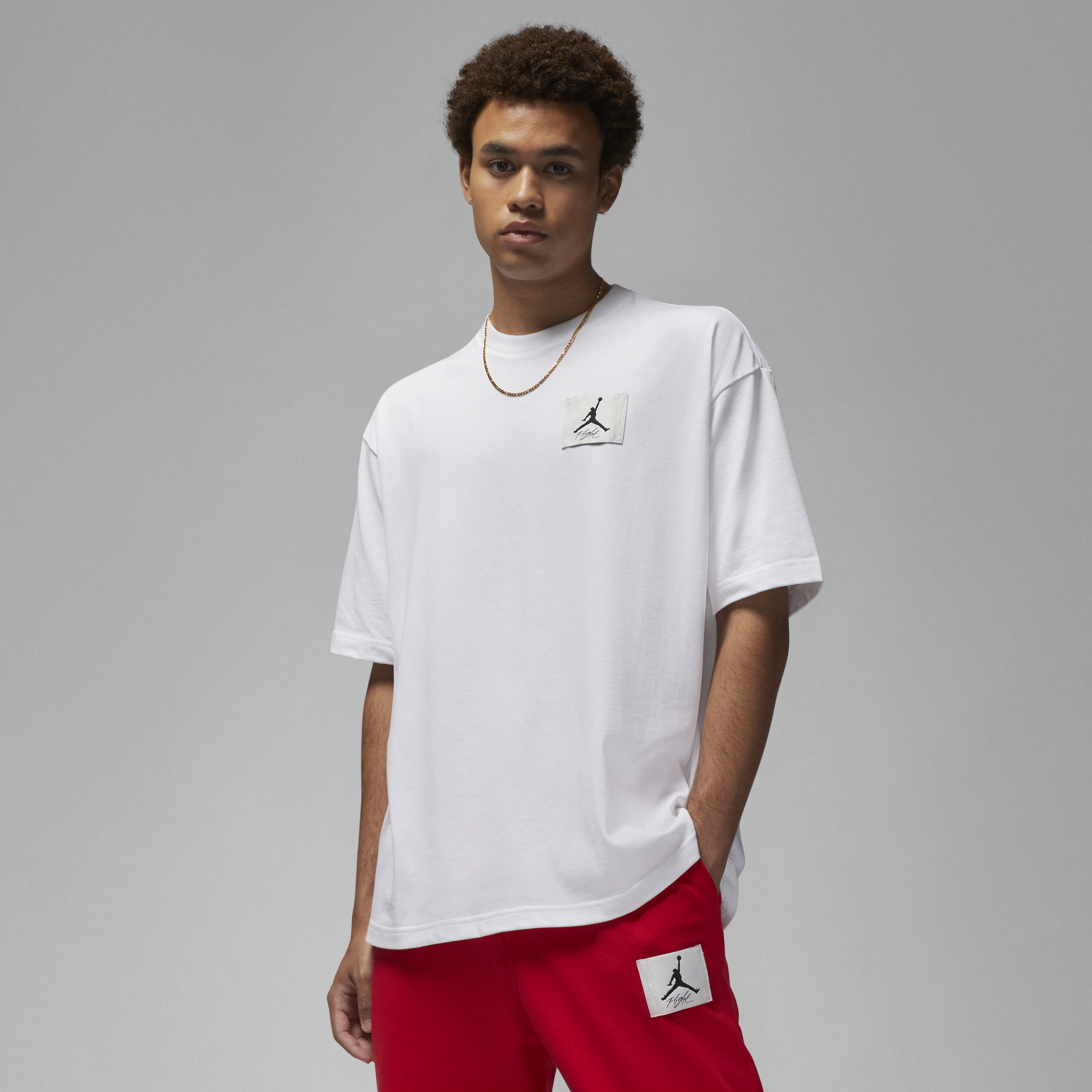 T shirt nike blanc jordan sale