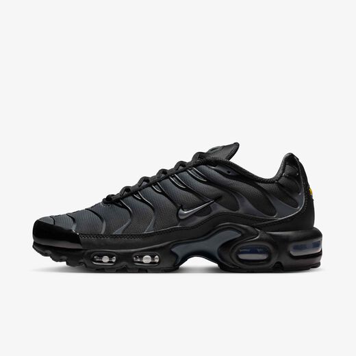 Women's Shoes-Nike, Nike Air Max Plus 'Black/ Metallic Silver', Women's Shoes