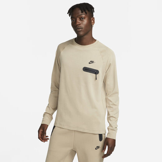 T-Shirts & Tops-Nike, Nike Tech Fleece Lightweight, Men's Long-Sleeve Top T-Shirts & Tops-Nike, Nike Tech Fleece Lightweight, Men's Long-Sleeve Top