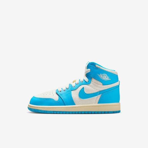 Kids' Shoes & Sneakers-JRDN, Jordan 1 Retro High OG 'UNC Reimagined', Younger Kids' Shoes