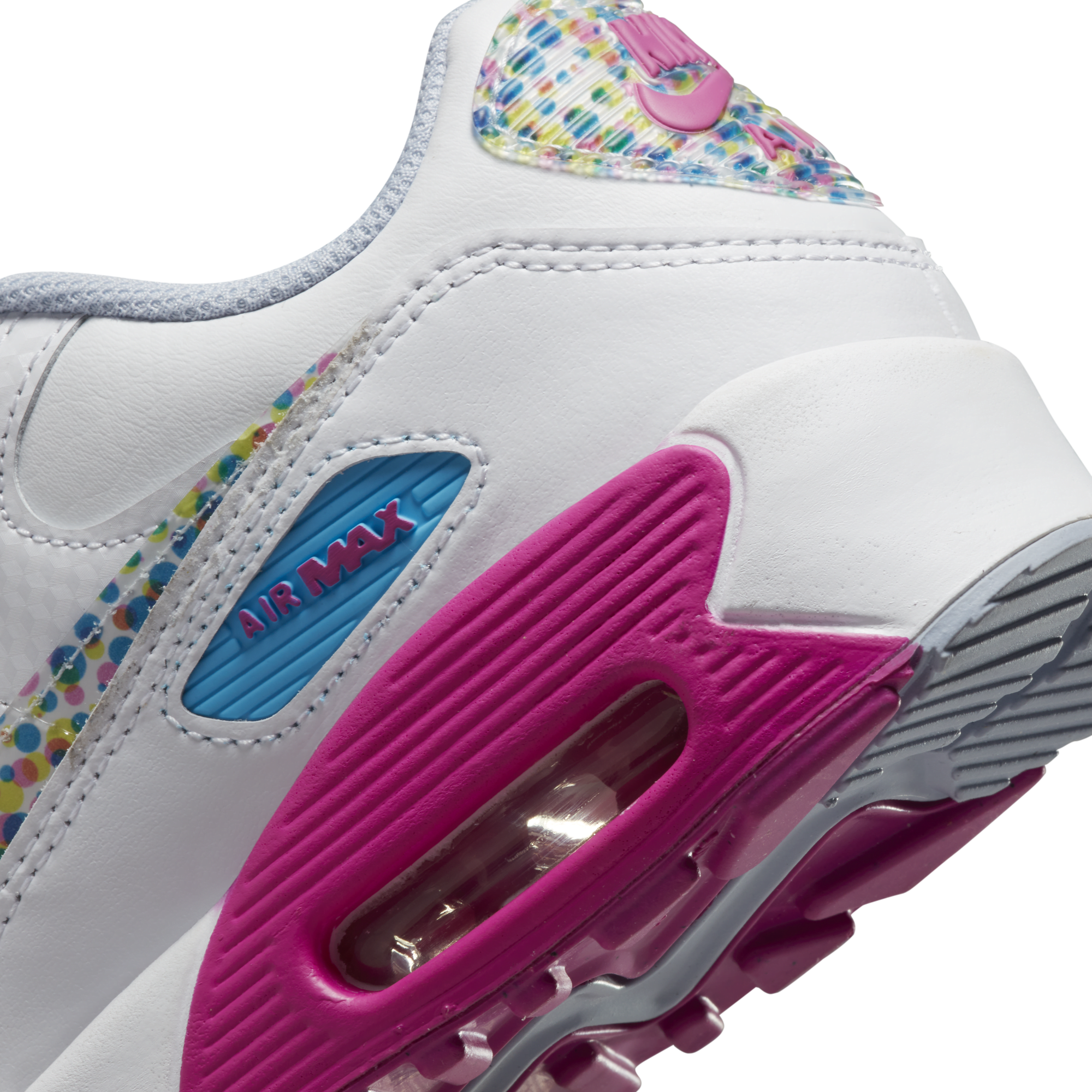 White holographic clearance nike air max
