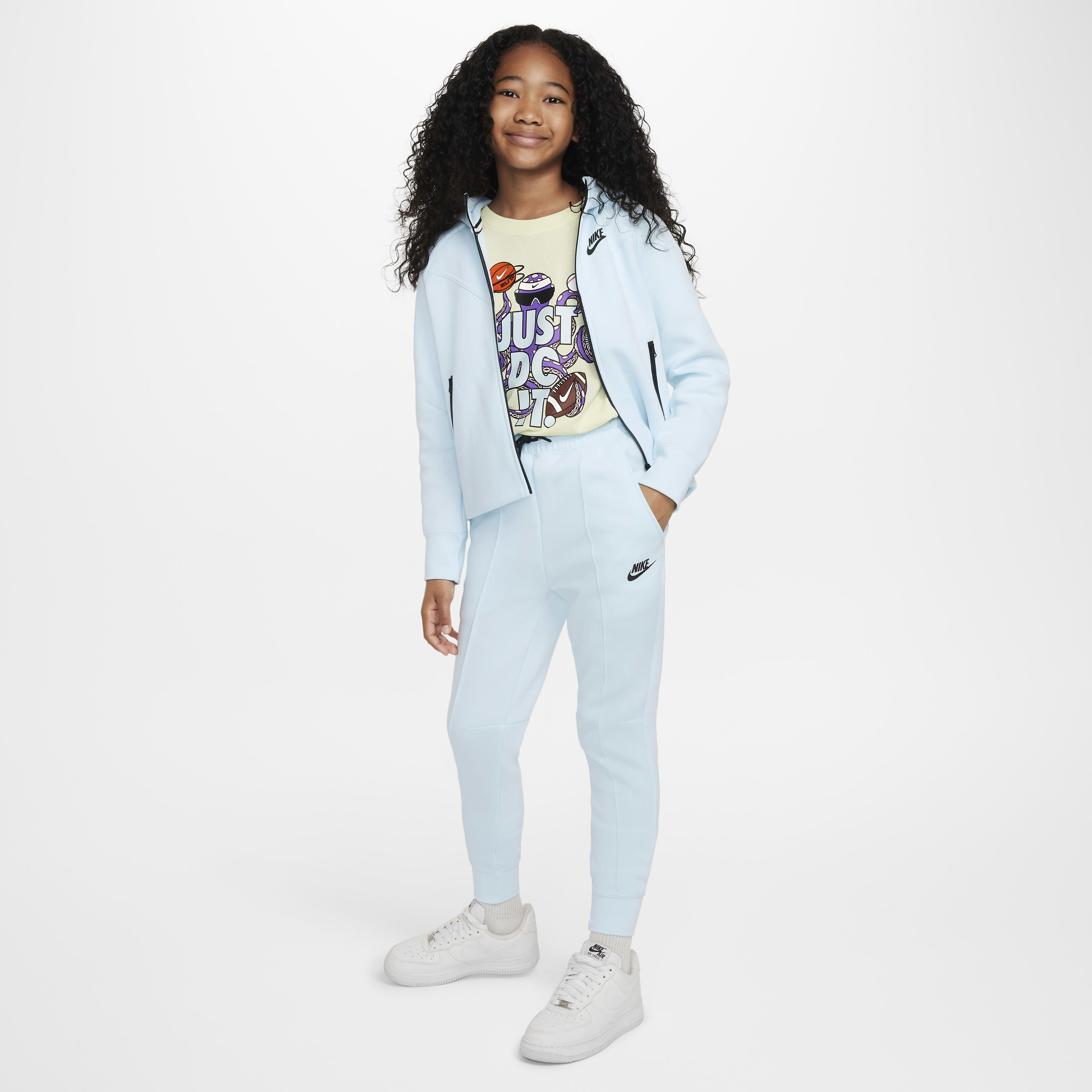 Buy Nike Sportswear Tech Fleece Older Kids Girls Joggers Nike UAE Official